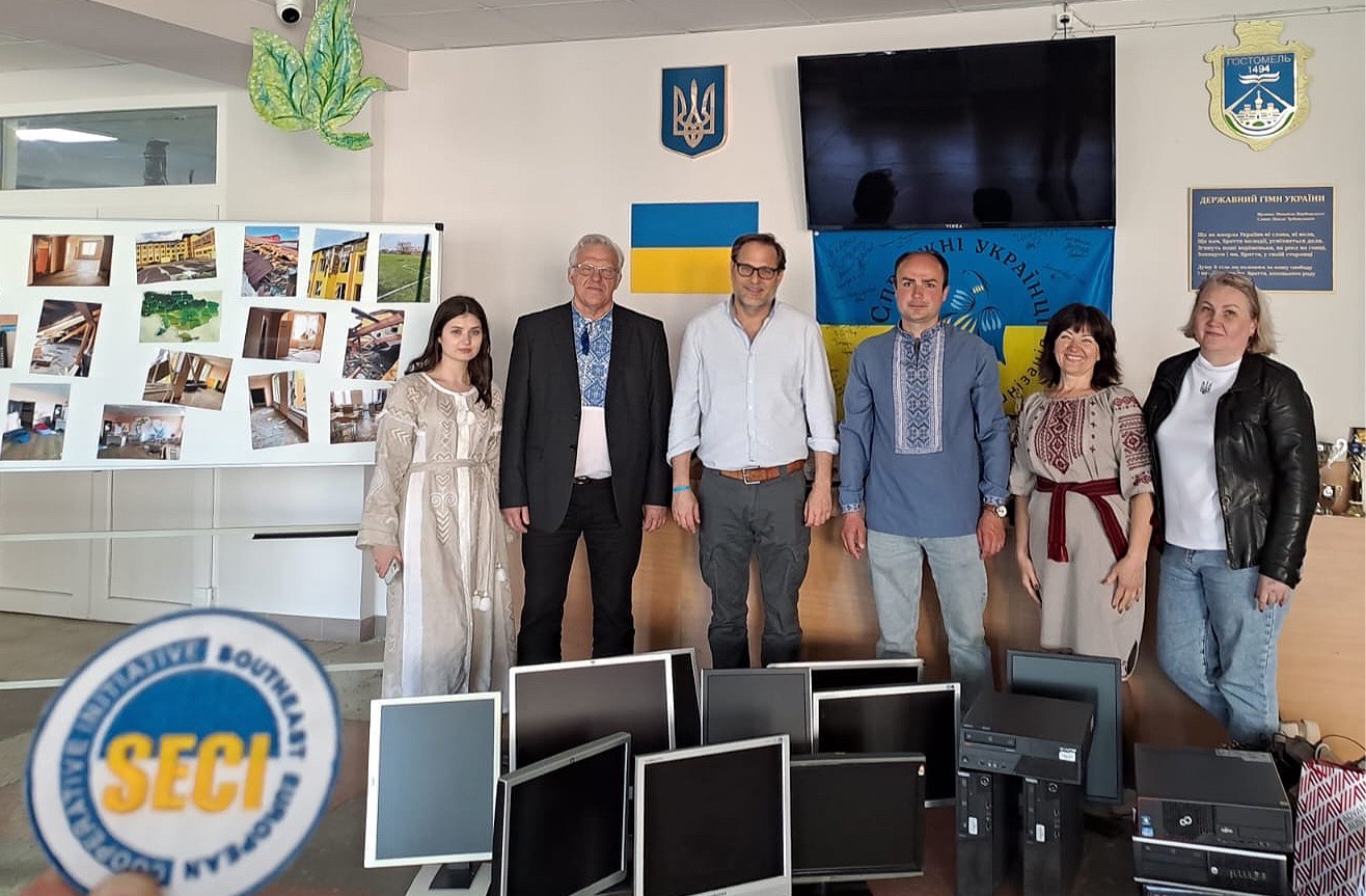 Ukrainehilfe in Zusammenarbeit mit SECI, c/o OSCE, zweiter Teil