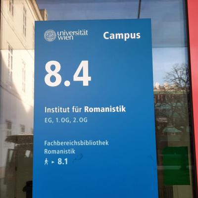 Geräte von der Uni Wien, Institut für Romanistik