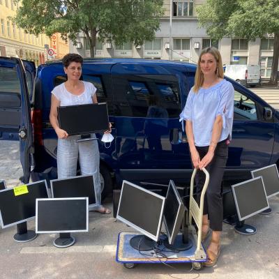 open force unterstützt uns mit Monitoren