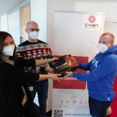 Laptops von der cyan Security Group 